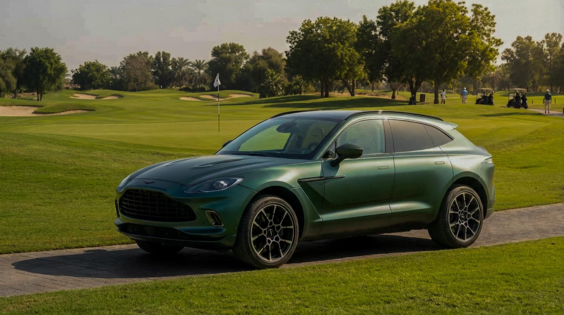 Aston Martin DBX - luxury car rental Algarve Lisbon Portugal