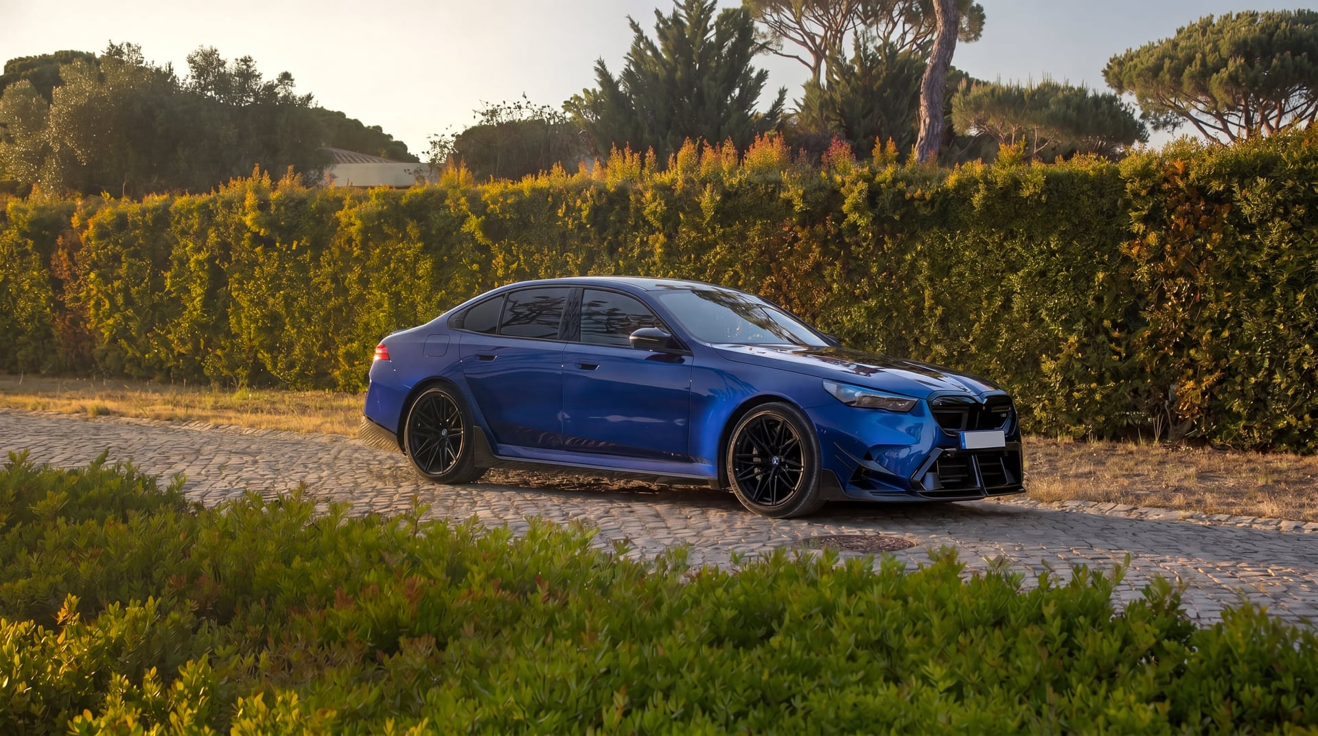 BMW M5 G90 for rent in Portugal - luxury car rental Algarve Lisbon