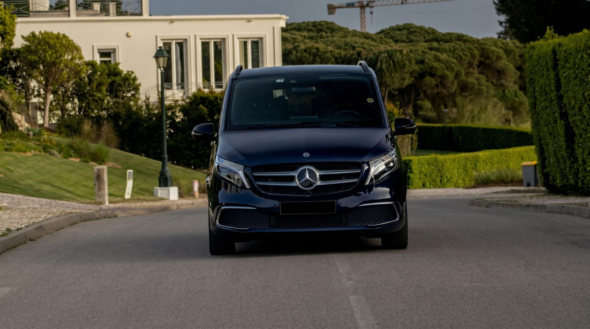 Mercedes V class VIP for rent in Portugal - luxury car rental Algarve Lisbon