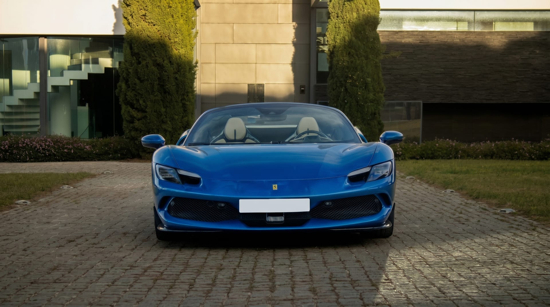 Ferrari 296 GTS for rent in Portugal - luxury car rental Algarve Lisbon