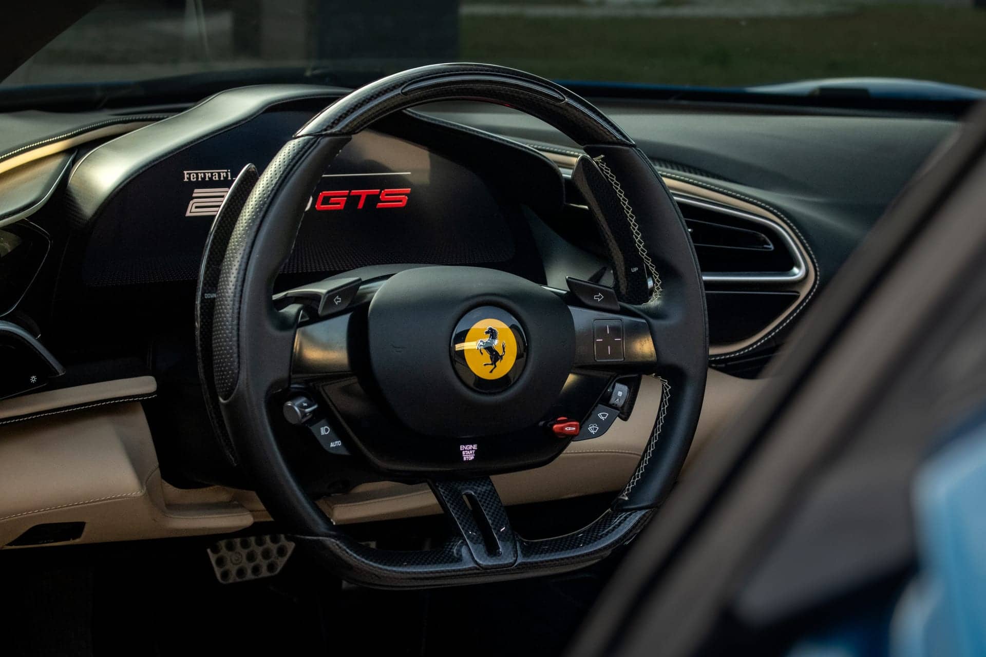 Ferrari 296 GTS rental Portugal - gallery image 10