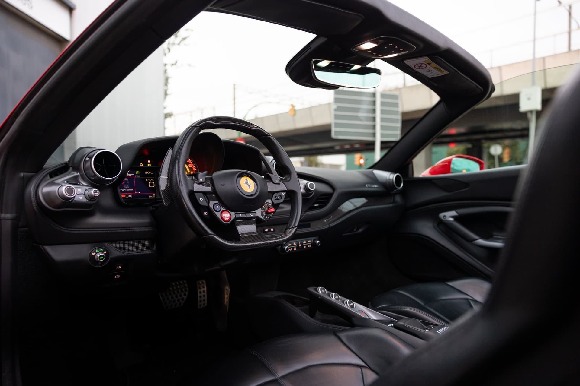 Ferrari F8 Spider - luxury car rental Algarve Lisbon Portugal (5)