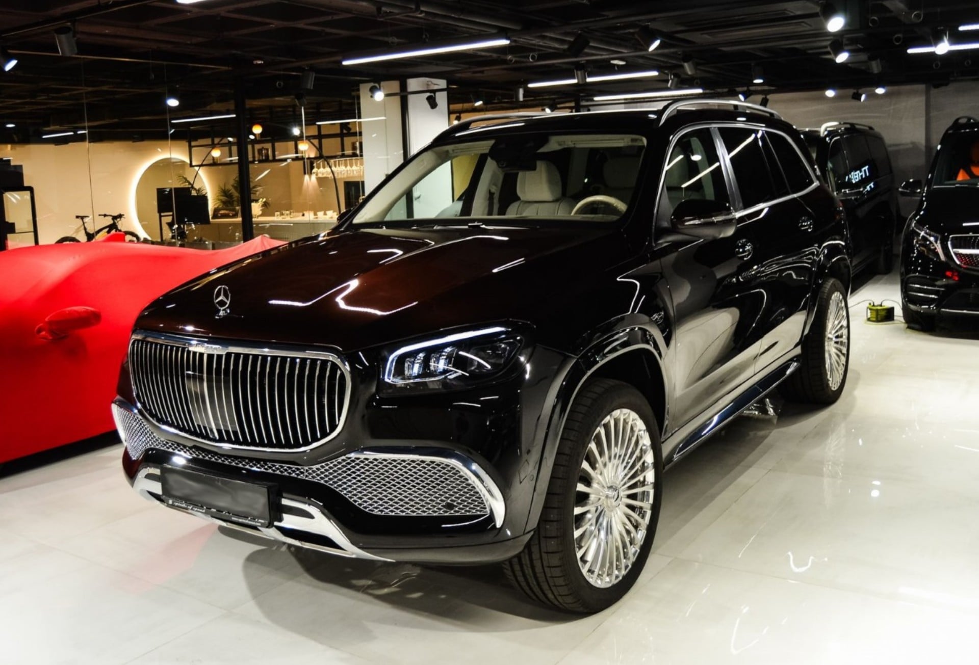 Maybach GLS for rent in Portugal - luxury car rental Algarve Lisbon
