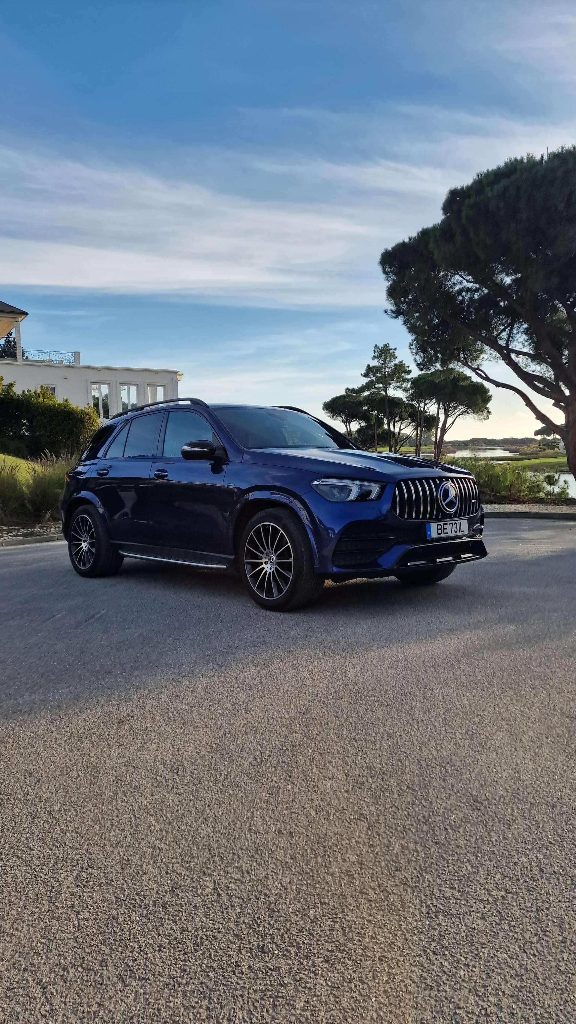 Mercedes GLE 350de - luxury car rental Algarve Lisbon Portugal