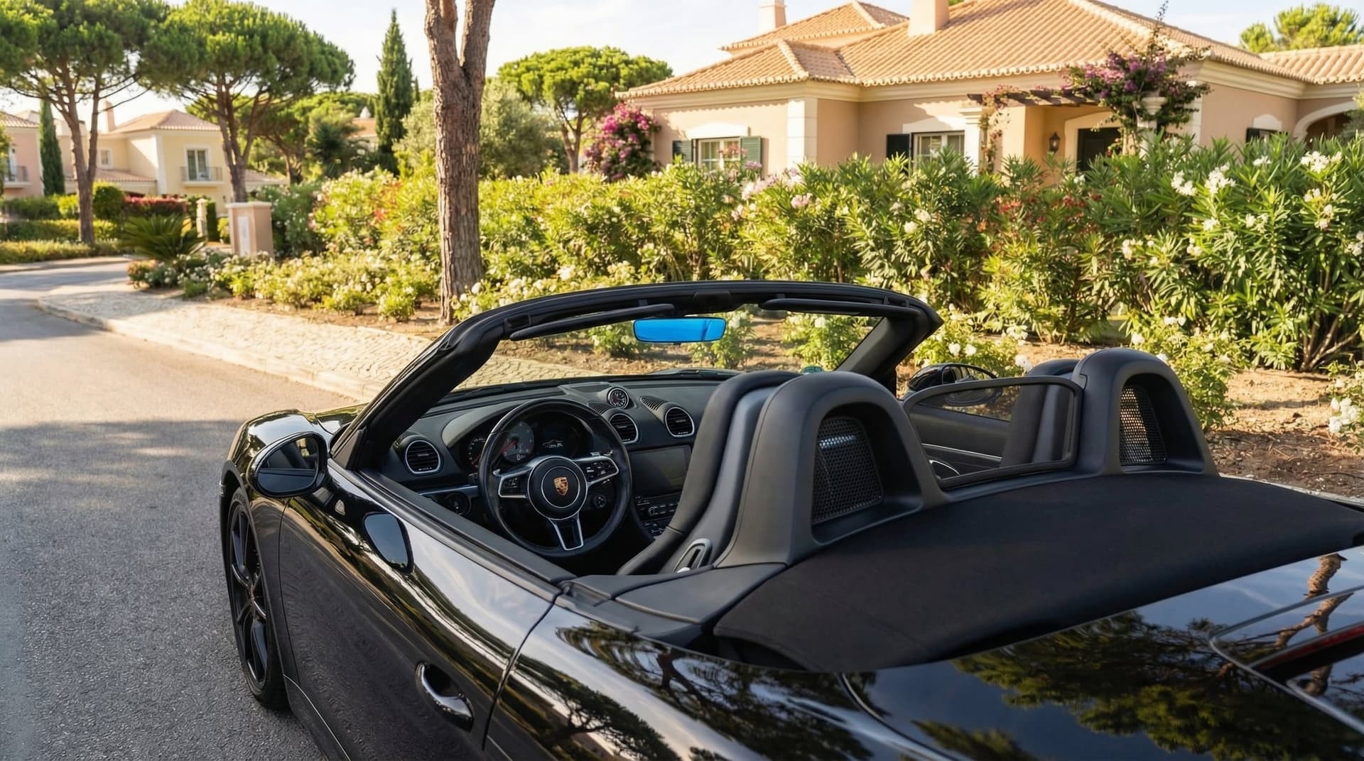 Porsche Boxster - luxury car rental Algarve Lisbon Portugal (7)