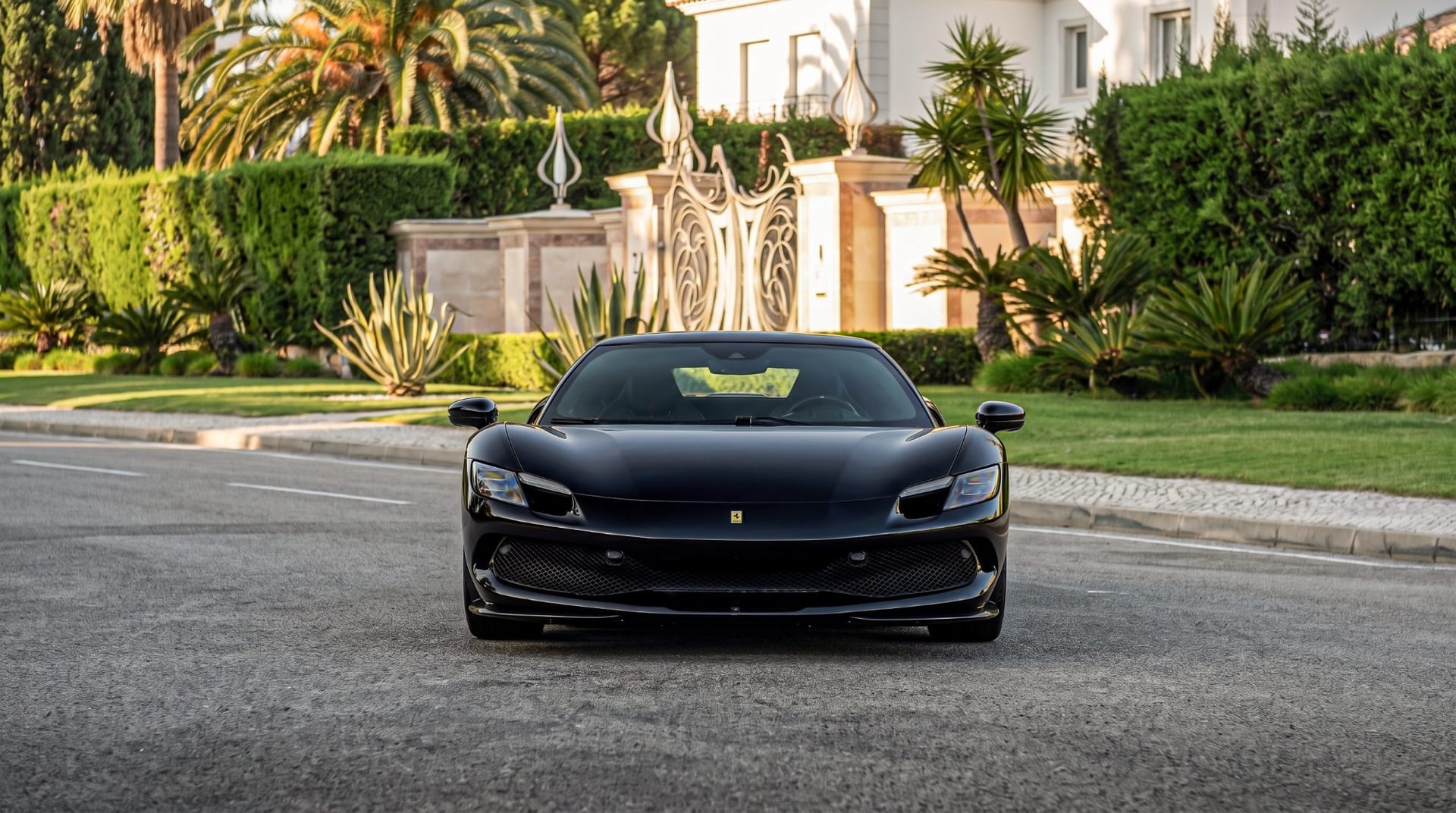 Ferrari 296 GTB for rent in Portugal - luxury car rental Algarve Lisbon