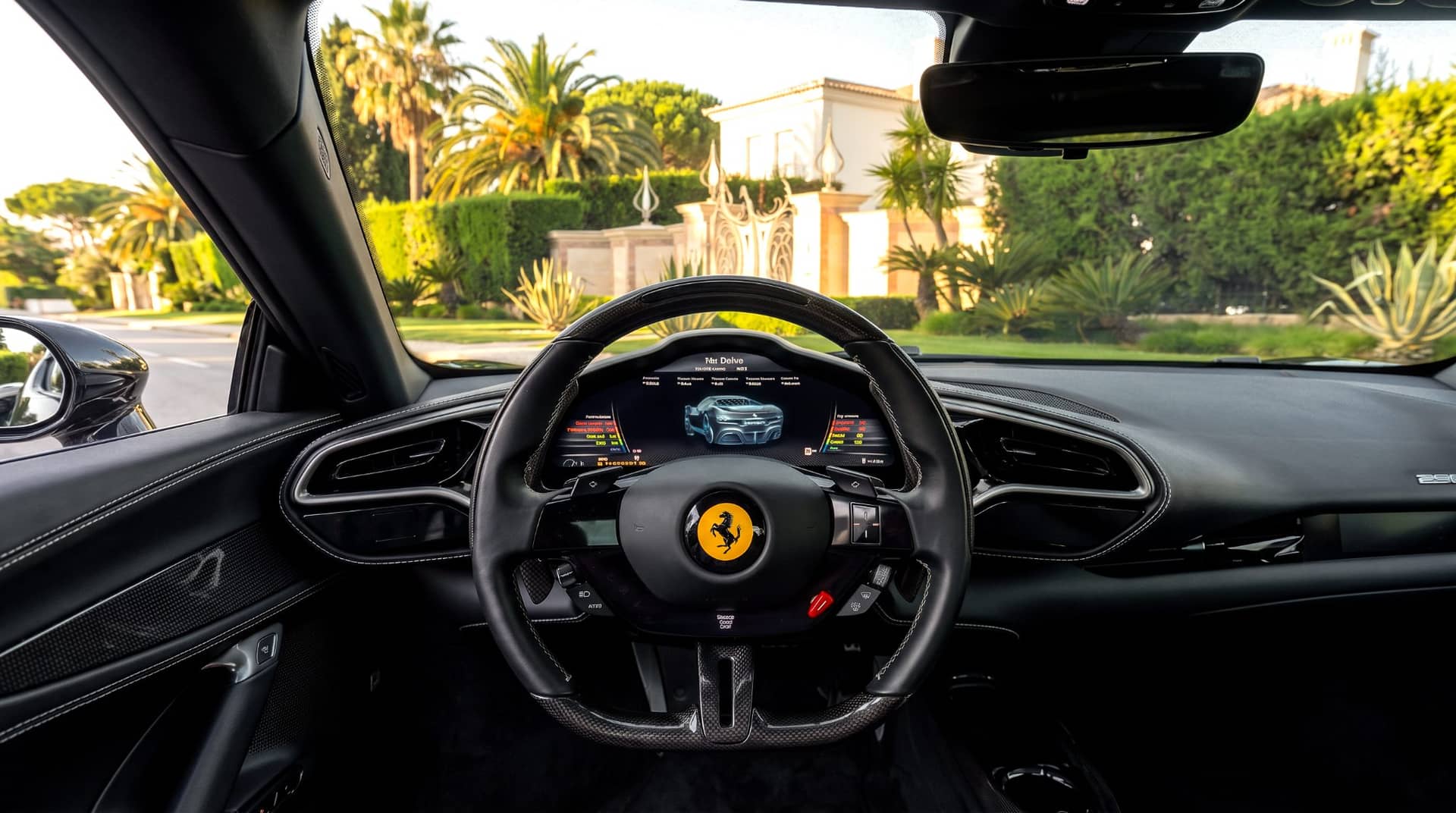 Ferrari 296 GTB rental Portugal - gallery image 2