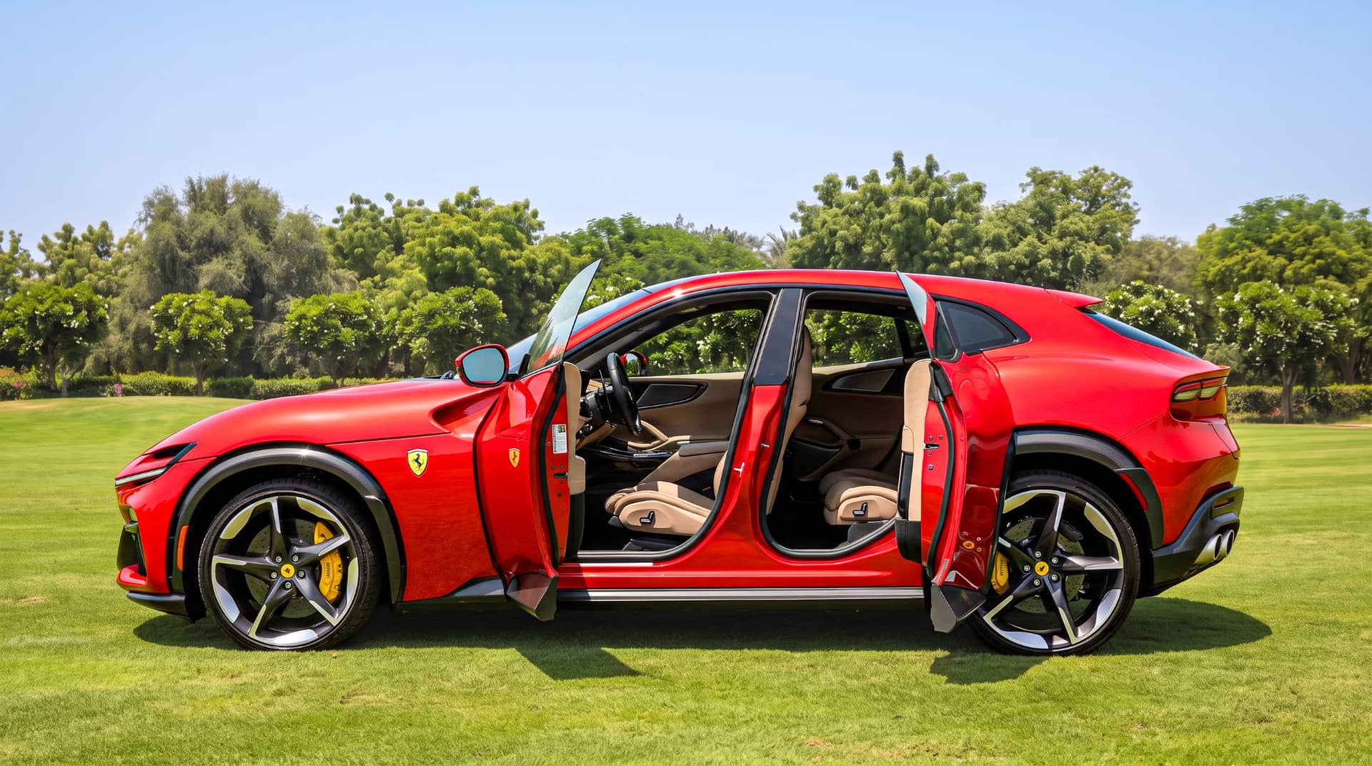 Ferrari Purosangue rental Portugal - gallery image 11