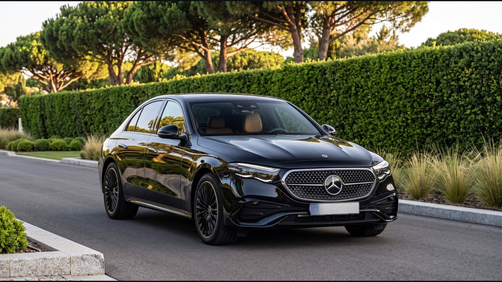 Mercedes-Benz E300 for rent in Portugal - luxury car rental Algarve Lisbon