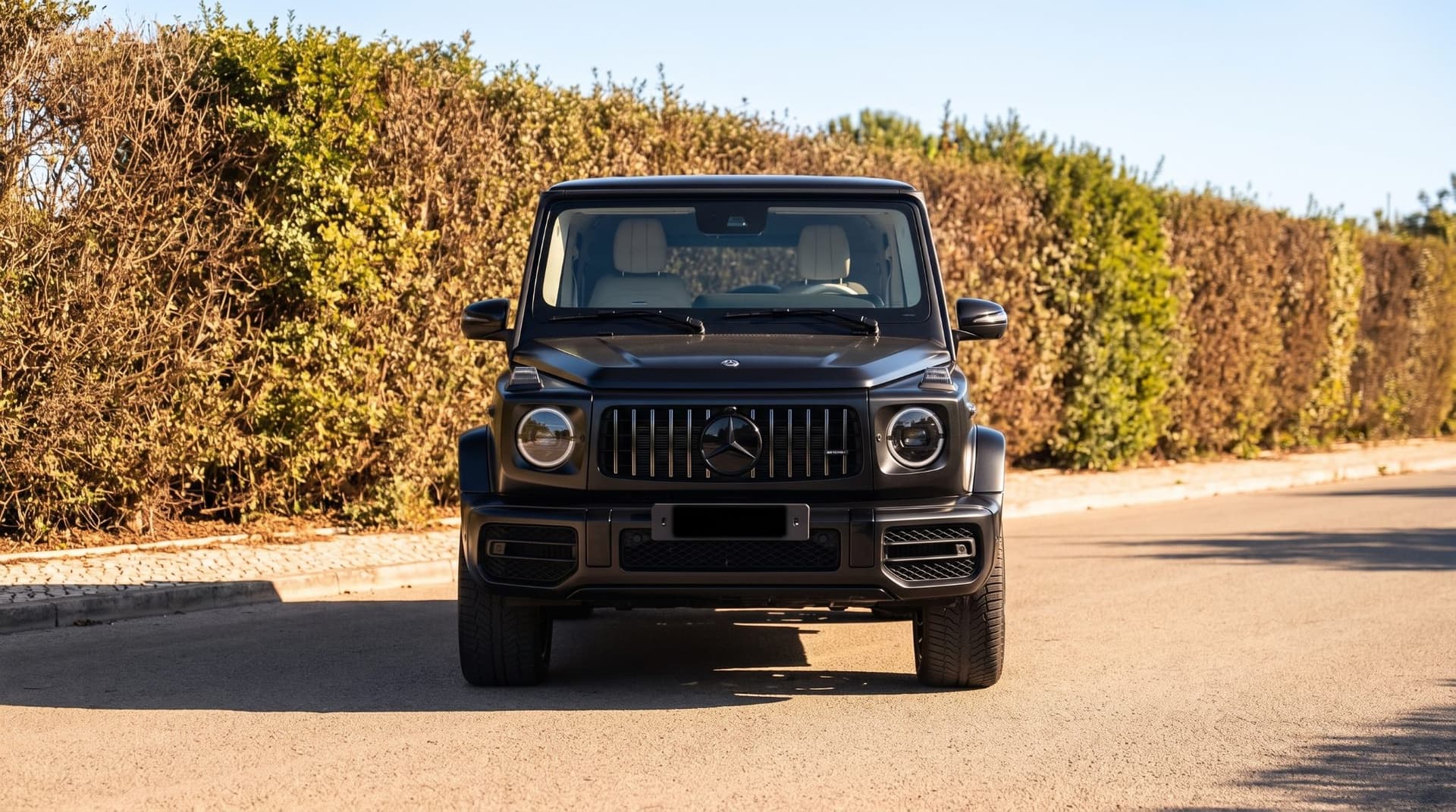 Mercedes G63 - luxury car rental Algarve Lisbon Portugal